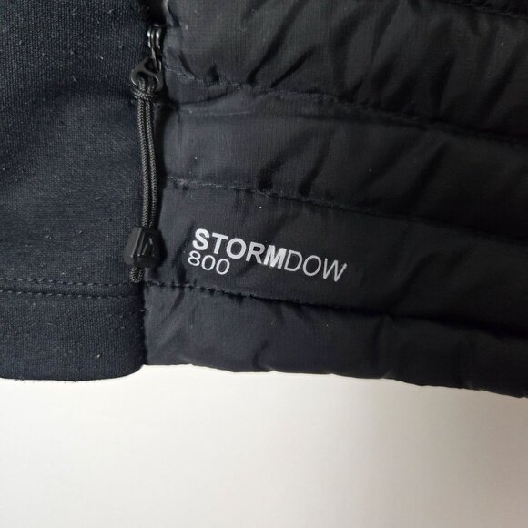 Eddie Bauer Women's Size 2XL StormDow 800 Goose Down Black Puffer Vest - Picture 3 of 11